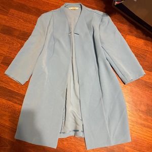 Blue suit jacket women’s size 14